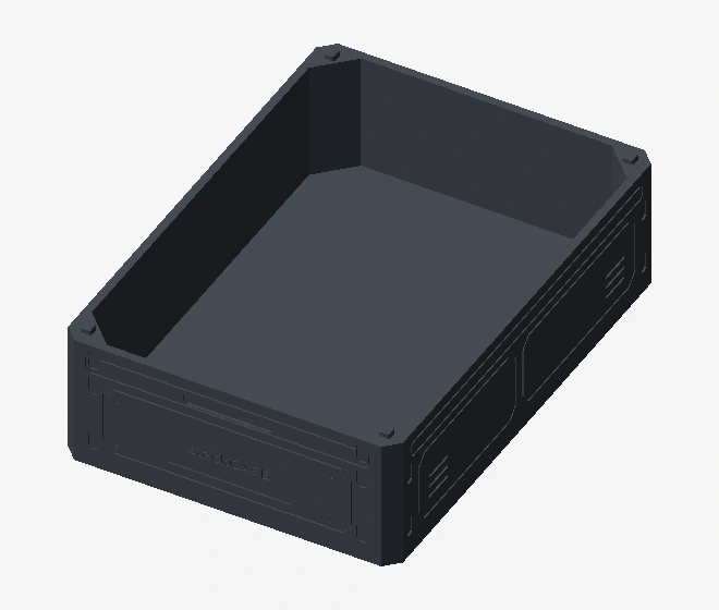 stackCASEの3D形状